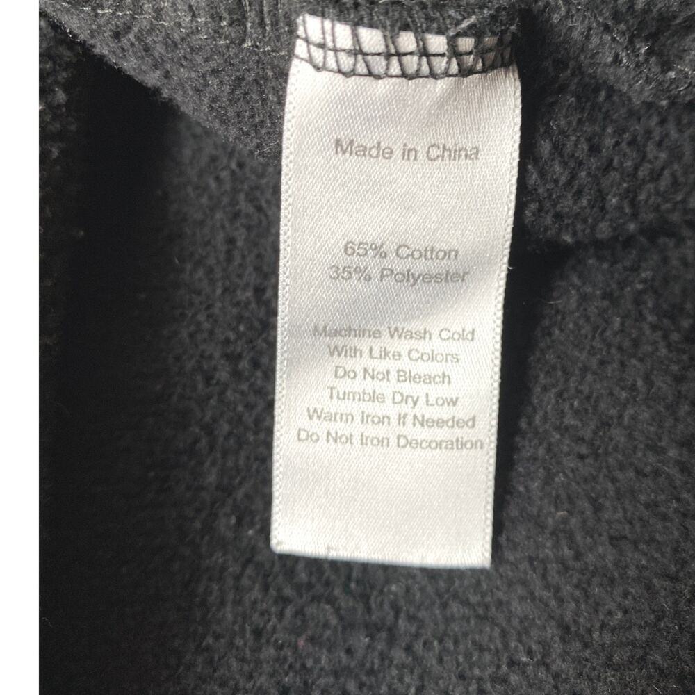 Viatran Huntsville Havoc Hockey Team Hoodie Sweatshirt Mens 2XL Black Colorblock - Picture 6 of 9